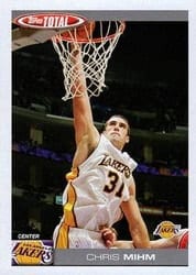2004-05 Topps Total Base Set Chris Mihm #247 card