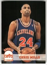 1993-94 Hoops Base Set Chris Mills #318 card