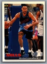1995-96 Collector's Choice Base Set Chris Mills #222 card