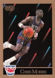 1990-91 SkyBox Base Set Chris Morris #183 card