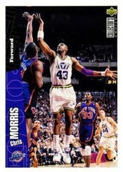 1996-97 Collector's Choice Base Set Chris Morris #153 card
