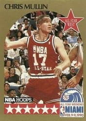 1990-91 Hoops Base Set Chris Mullin #22 card