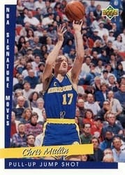 1993-94 Upper Deck Base Set Chris Mullin #242 card