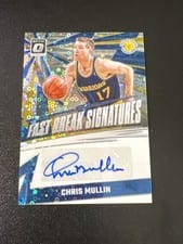 2022 Panini Donruss Optic Fast Break Signatures Chris Mullin #FBS-CML card