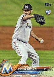 2018 Topps Base Set Chris O'Grady #531 card