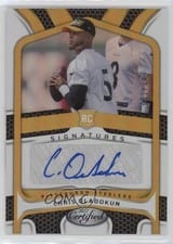 2022 Panini Certified Rookie Signatures Chris Oladokun #RS-COL card
