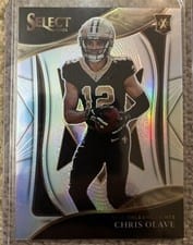 2021 Panini Select Chris Olave #413 card