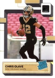 2022 Clearly Donruss Base Set Chris Olave #59 card