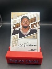 2022 Donruss Elite Pen Pals Chris Olave #PP-CO card