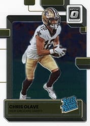 2022 Donruss Optic Base Set Chris Olave #209 card