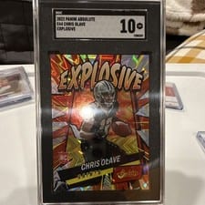 2022 Panini Absolute Explosive Chris Olave #E44 card