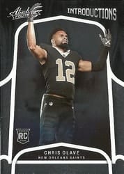 2022 Panini Absolute Introductions Chris Olave #INT-8 card