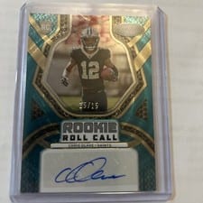 2022 Panini Certified Rookie Roll Call Signatures Chris Olave #RCS-CO card
