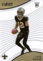 2022 Panini Chronicles Clear Vision Rookies Chris Olave #CVR-5 card