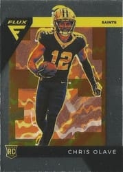 2022 Panini Chronicles Flux Rookies Chris Olave #FX-7 card