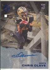 2022 Panini Chronicles Gridiron Kings Signatures Chris Olave #GK-8 card