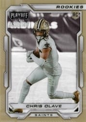 2022 Panini Chronicles Playoff Momentum Rookies Chris Olave #PMR-9 card