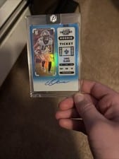 2022 Panini Contenders Optic Chris Olave #109 card