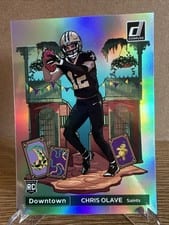 2022 Panini Donruss Downtown Chris Olave #DT-CO card