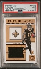 2022 Panini Encased Future Wave Materials Chris Olave #FWM-9 card
