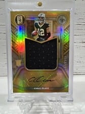 2022 Panini Gold Standard Rookie Jersey Autographs Chris Olave #RAJ-COL card