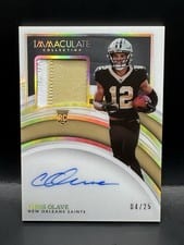 2022 Panini Immaculate Collection Chris Olave #106 card