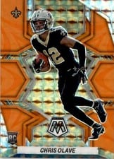 2022 Panini Mosaic Chris Olave #277 card