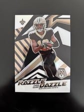 2022 Panini Mosaic Razzle Dazzle Chris Olave #RD-27 card