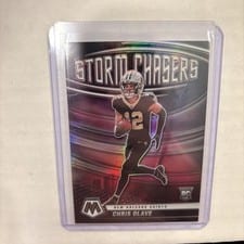 2022 Panini Mosaic Storm Chasers Chris Olave #SC-17 card