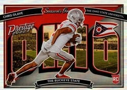 2022 Panini Prestige Seasons Greetings Chris Olave #SG-11 card