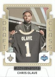 2022 Panini Rookies & Stars Draft Class Chris Olave #DC-7 card