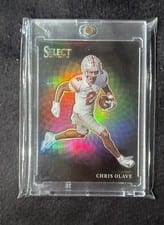2022 Panini Select Draft Picks Color Wheel Chris Olave #CW-CO card