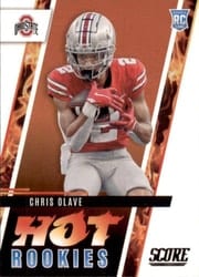 2022 Score Hot Rookies Chris Olave #HR10 card