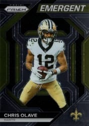2023 Panini Prizm Emergent Chris Olave #6 card