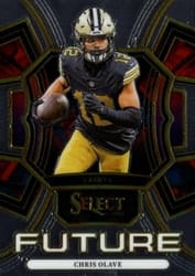 2023 Panini Select Select Future Chris Olave #7 card