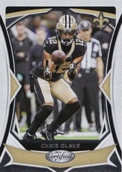 2024 Panini Certified Base Set Chris Olave #21 card
