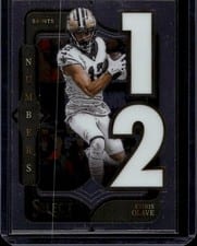 2024 Panini Select Select Numbers Chris Olave #13 card