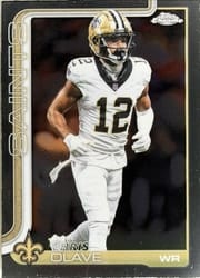 2025 Topps Chrome Base Set Chris Olave #216 card