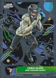 2025 Topps Cosmic Chrome Base Set Chris Olave #70 card