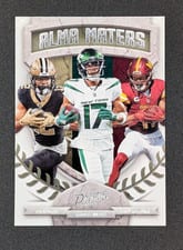2024 Panini Prestige Alma Maters Chris Olave / Garrett Wilson / Terry McLaurin #4 card