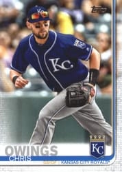 2019 Topps Base Set Chris Owings #548 card
