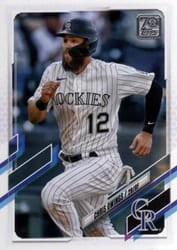 2021 Topps Update Base Set Chris Owings #US45 card