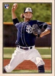 2019 Bowman Heritage Base Set Chris Paddack #53VR-110 card