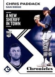 2019 Panini Chronicles Base Set Chris Paddack #17 card