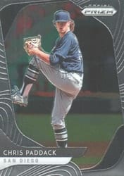 2020 Panini Prizm Base Set Chris Paddack #183 card