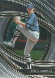 2020 Panini Select Base Set Chris Paddack #163 card
