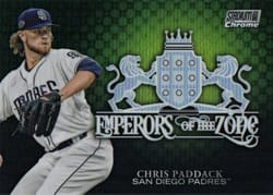 2020 Stadium Club Chrome Emperors of the Zone Chris Paddack #EOZ-2 card