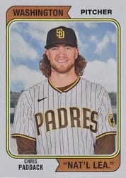 2020 Topps Archives Base Set Chris Paddack #105 card