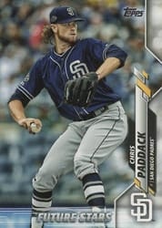 2020 Topps Base Set Chris Paddack #244 card