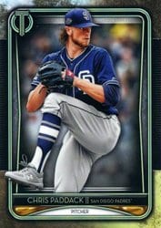 2020 Topps Tribute Base Set Chris Paddack #86 card
